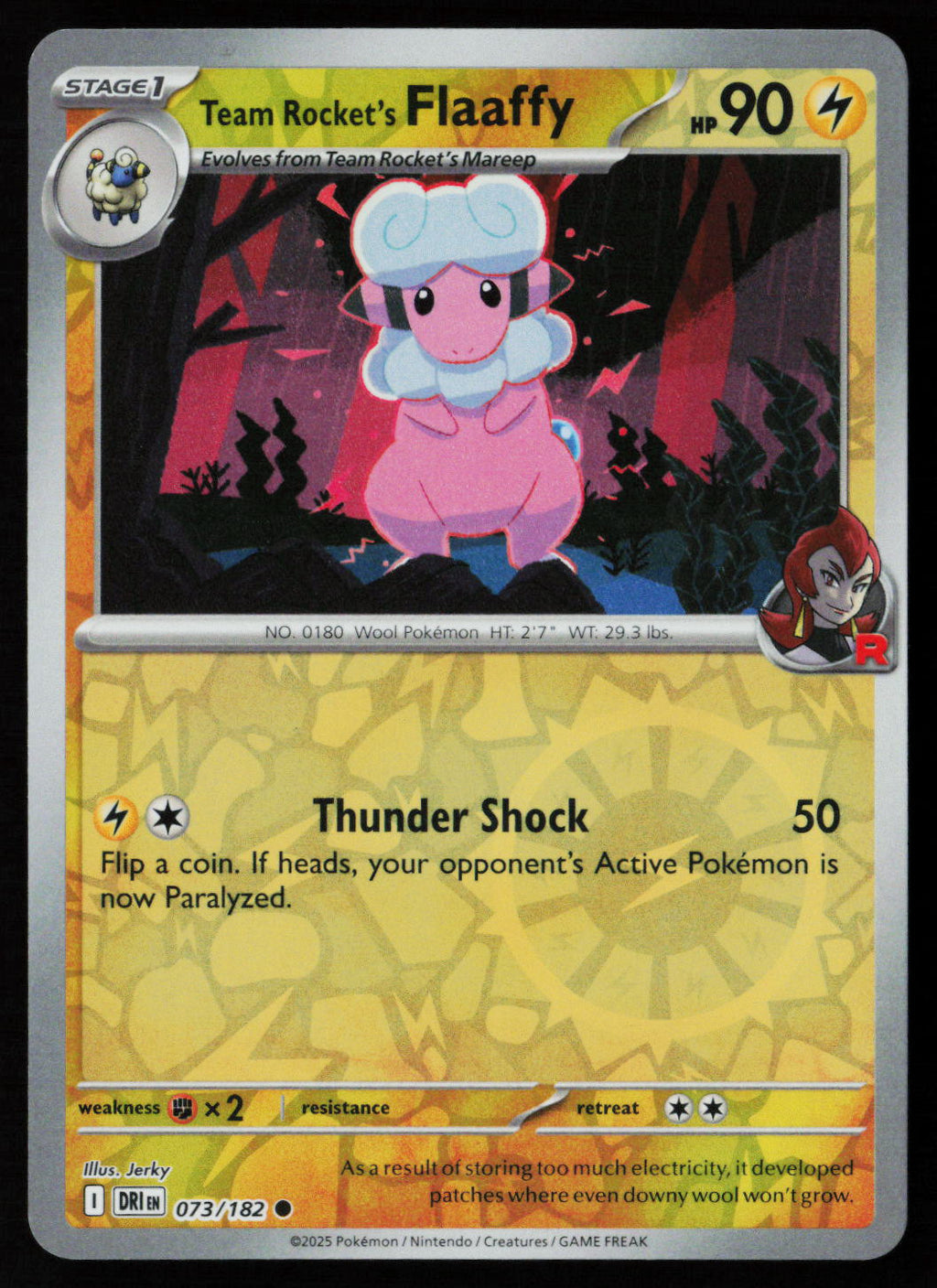 Team Rocket's Flaaffy