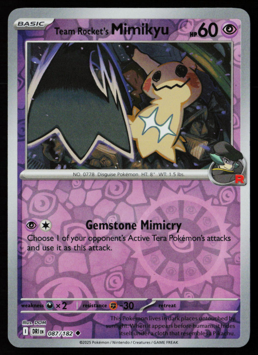 Team Rocket's Mimikyu
