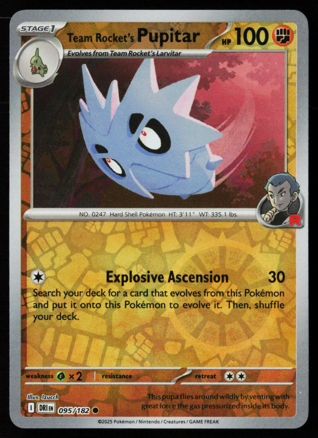 Team Rocket's Pupitar