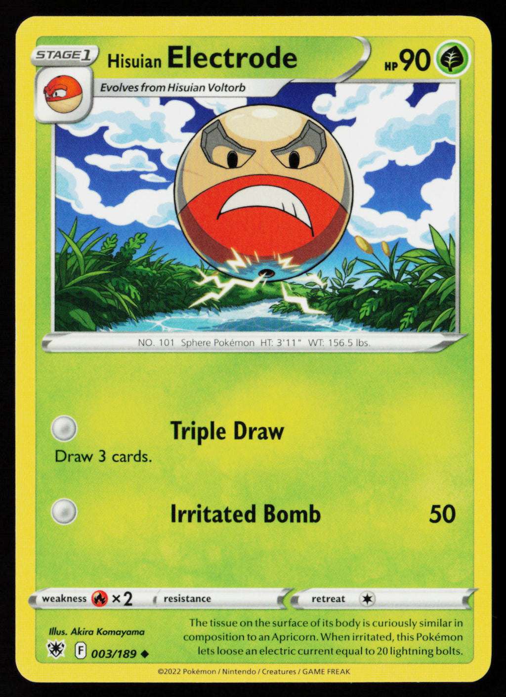 Hisuian Electrode