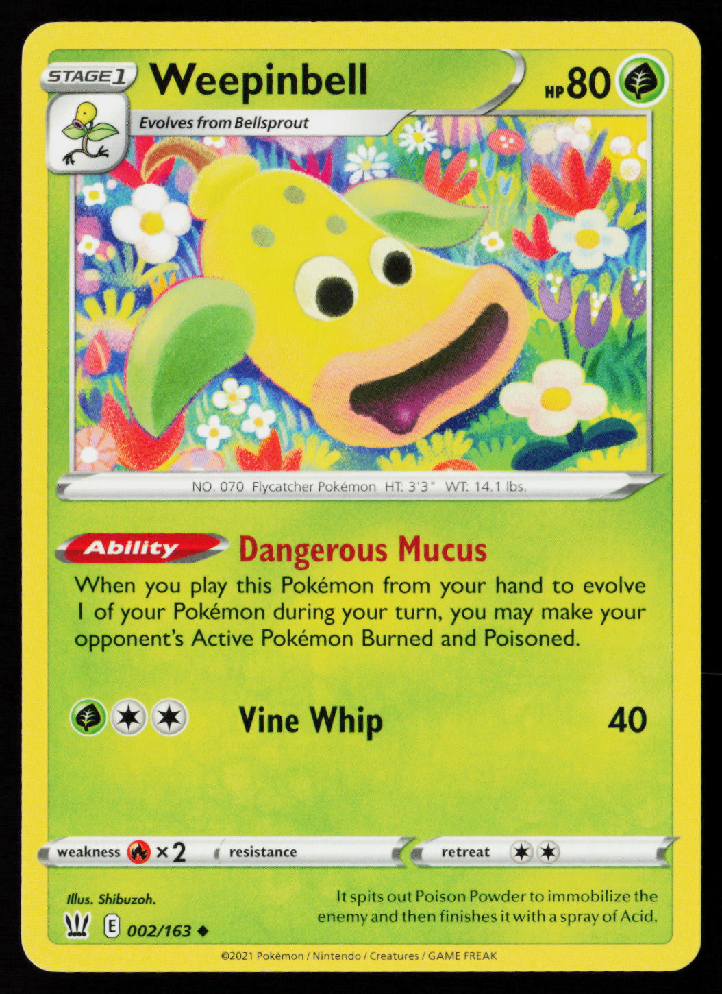 Weepinbell
