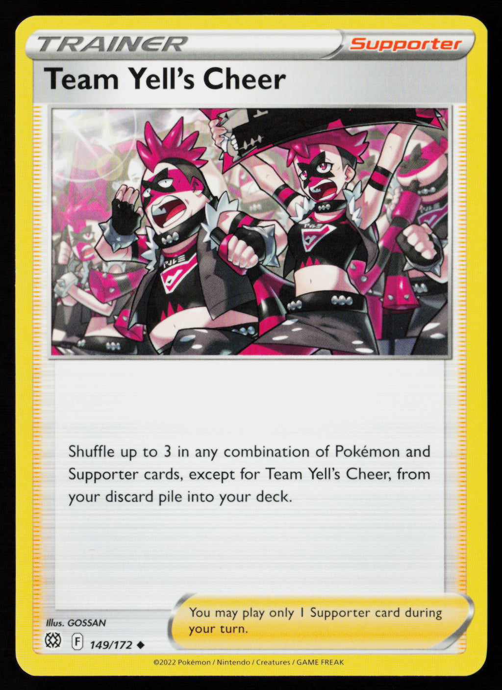 Team Yell's Cheer