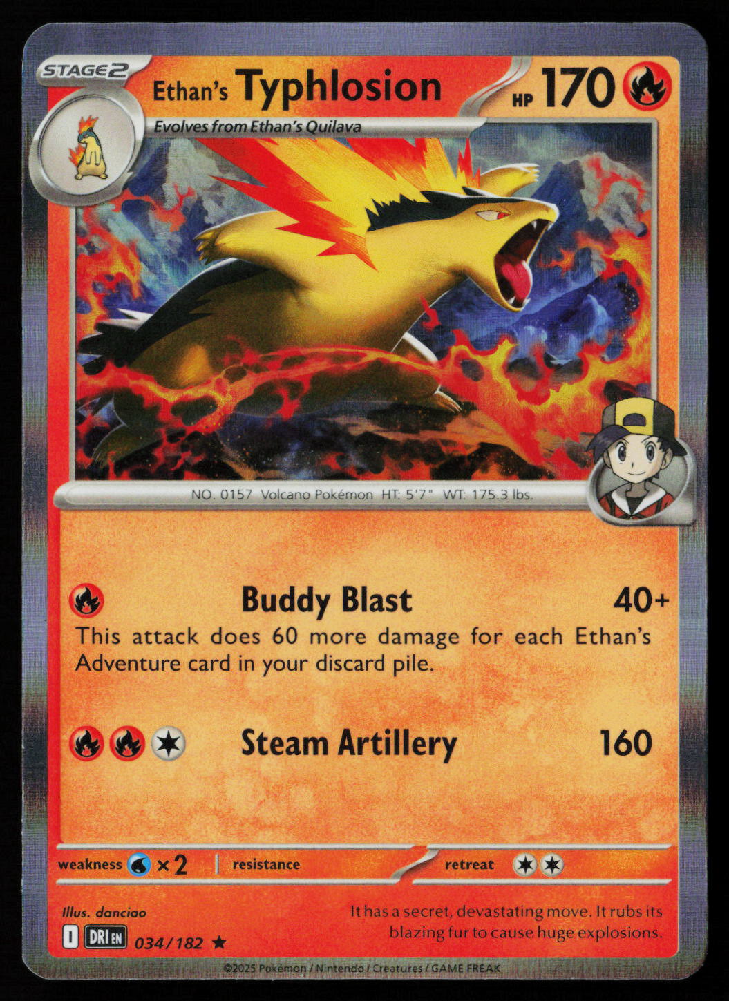 Ethan's Typhlosion