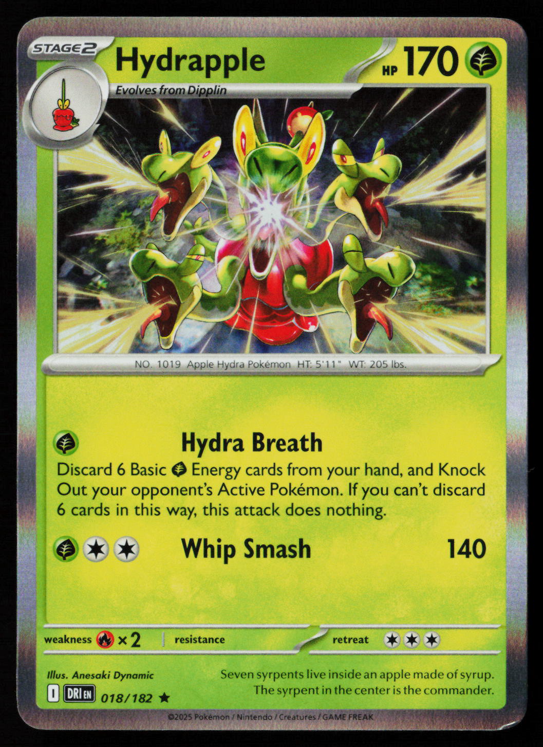 Hydrapple - 018/182