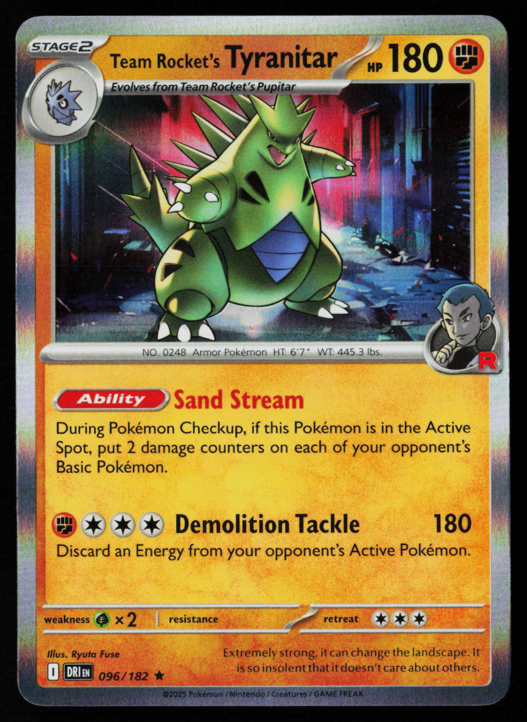 Team Rocket's Tyranitar