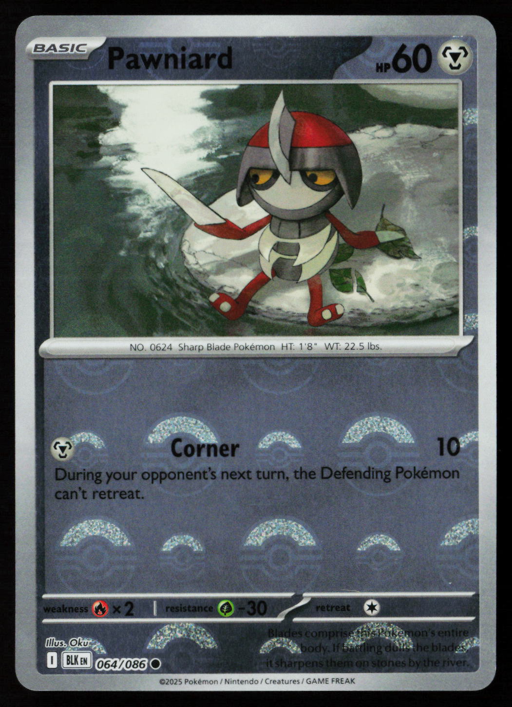 Pawniard (Poke Ball Pattern)