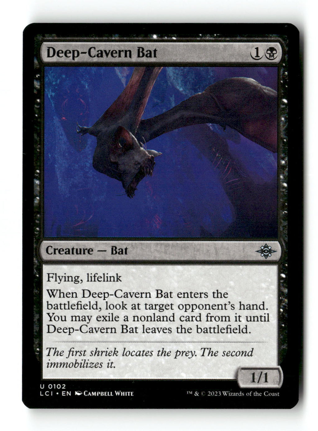 Deep-Cavern Bat
