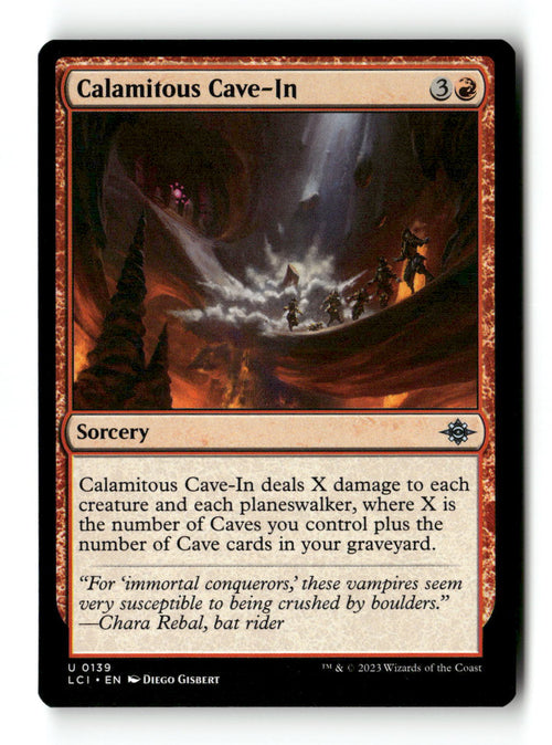 Calamitous Cave-In