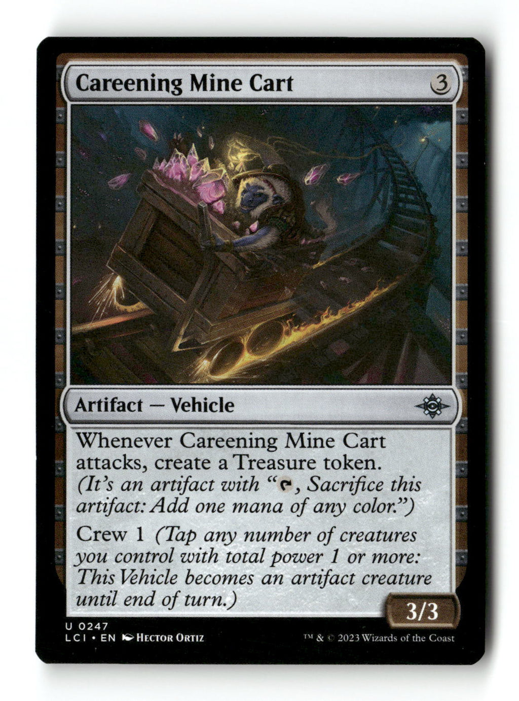 Careening Mine Cart
