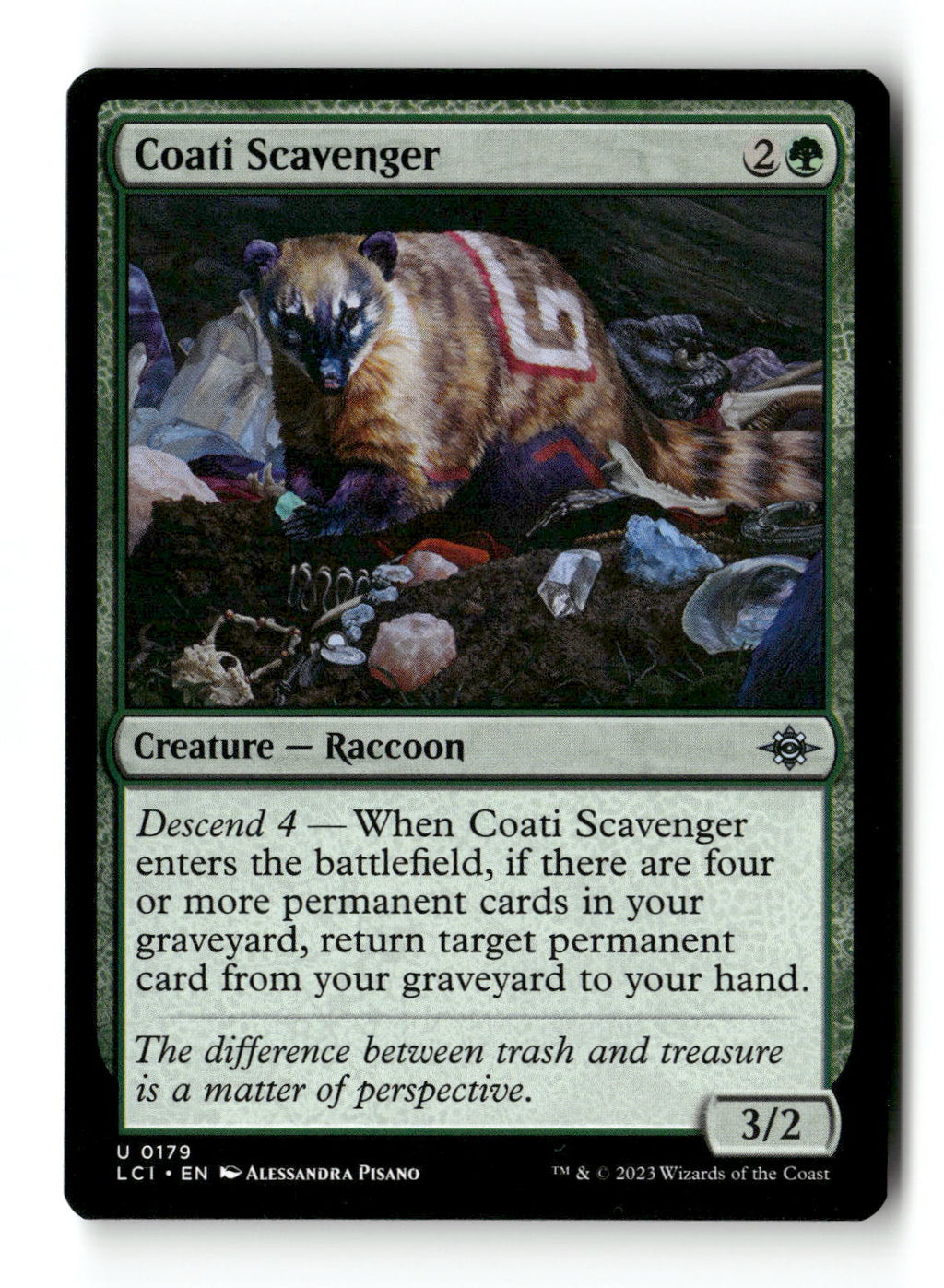 Coati Scavenger