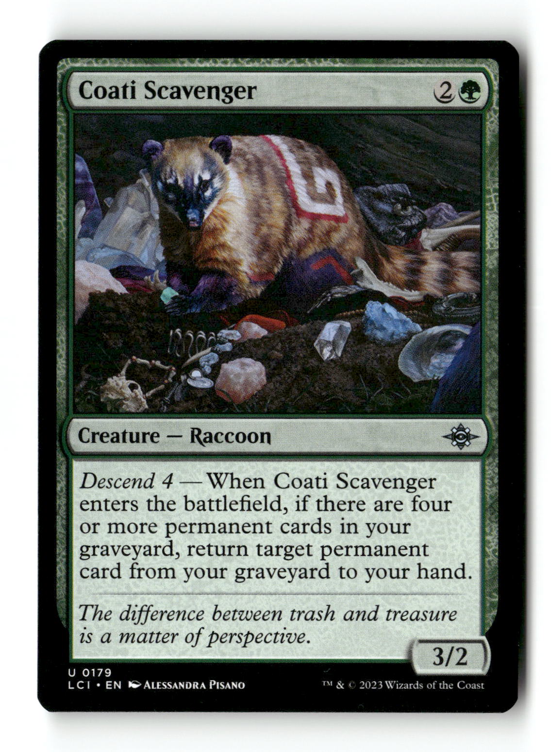 Coati Scavenger
