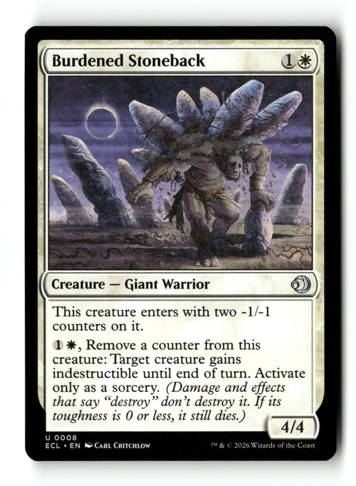 Burdened Stoneback