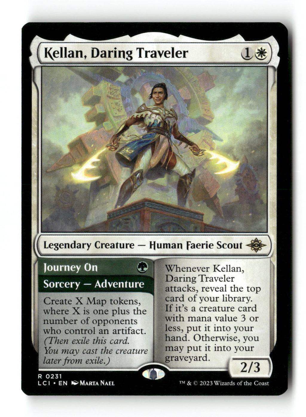 Kellan, Daring Traveler