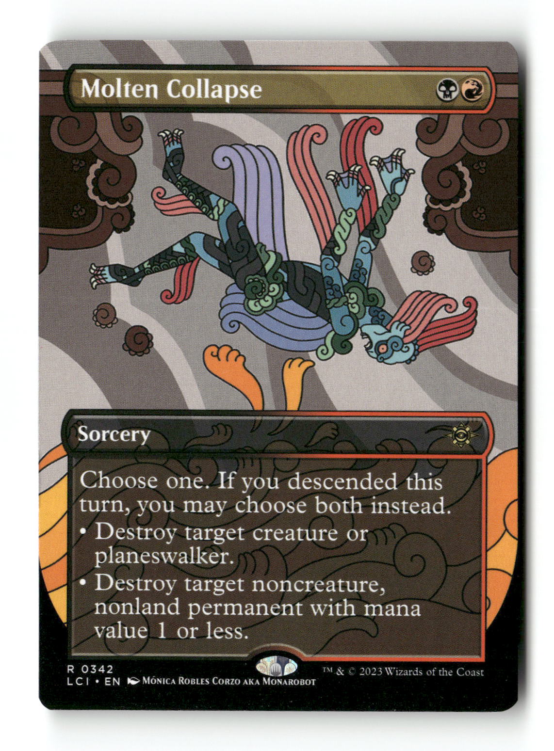 Molten Collapse (Borderless)