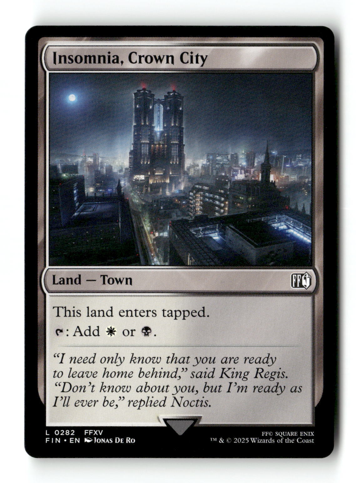 Insomnia, Crown City