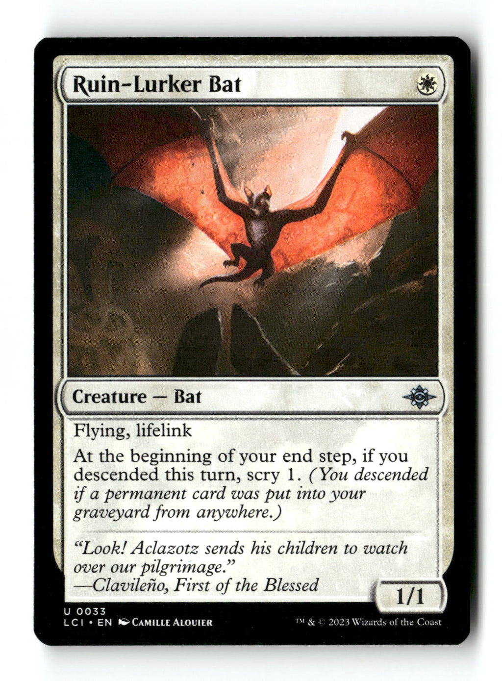 Ruin-Lurker Bat