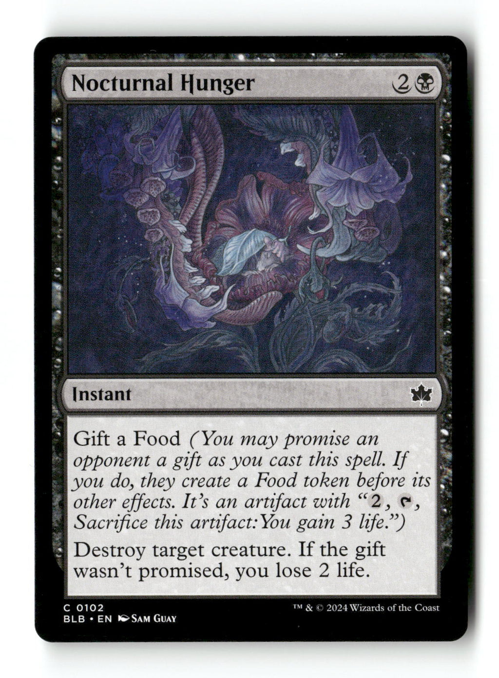 Nocturnal Hunger