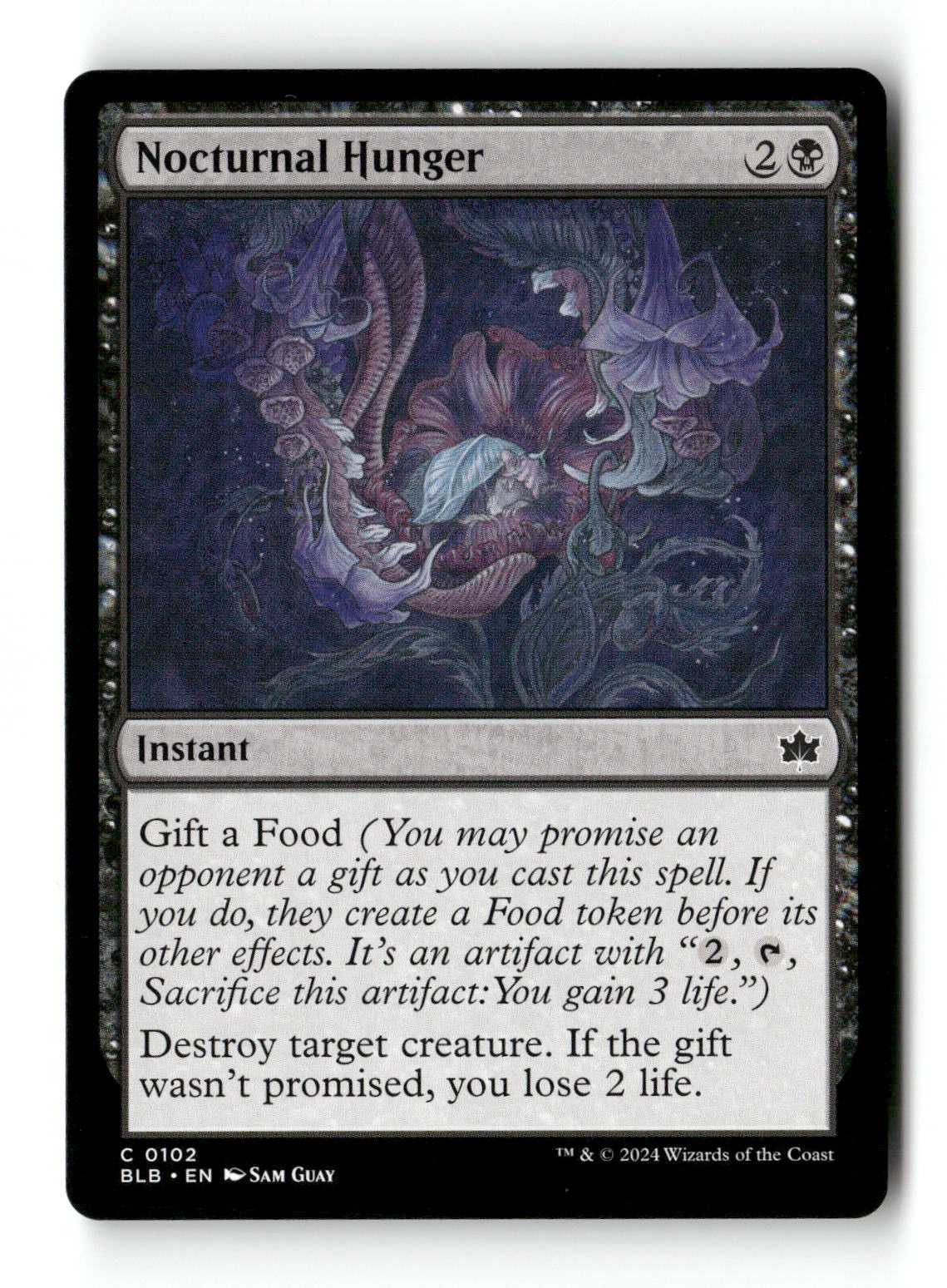 Nocturnal Hunger
