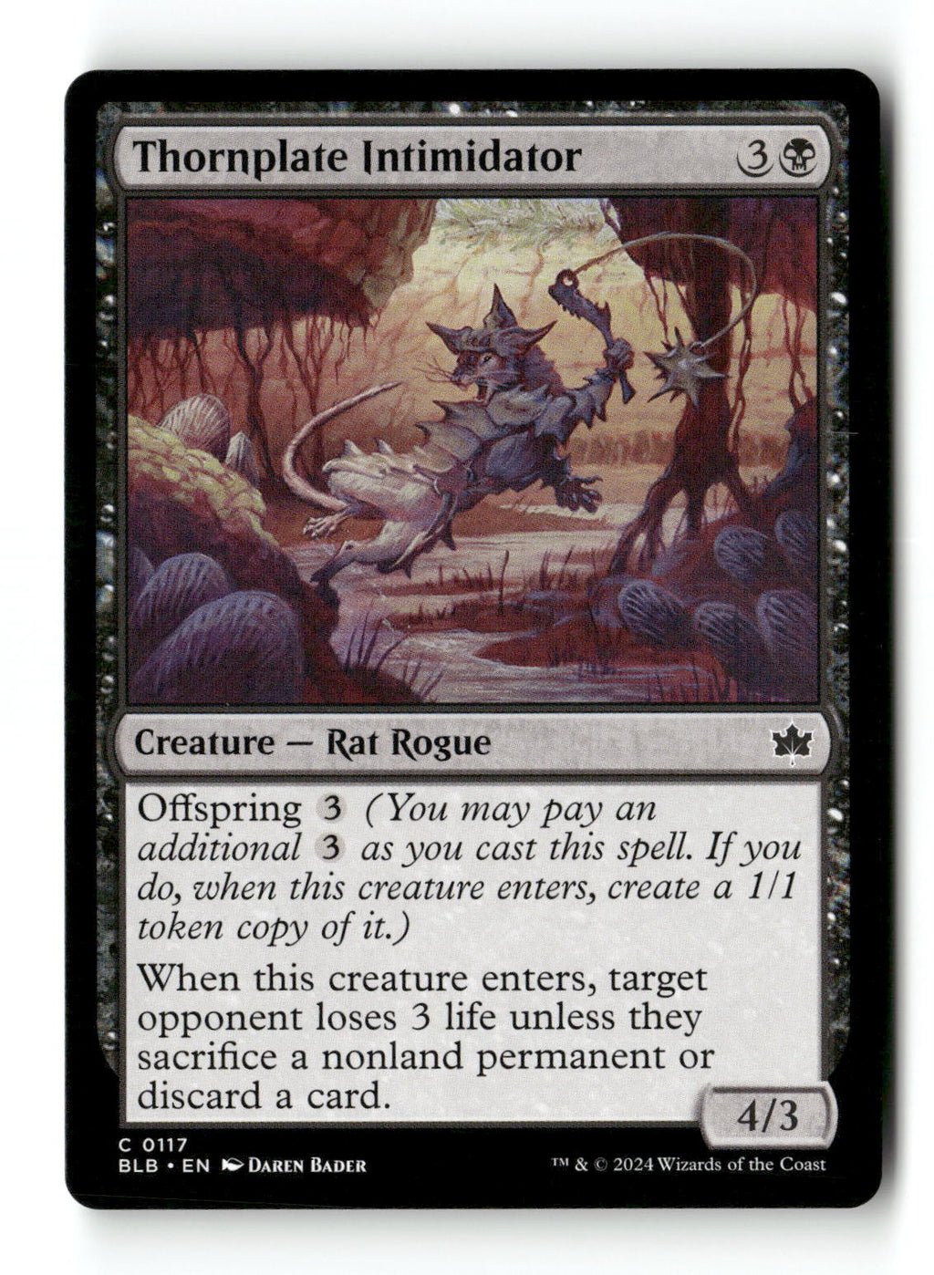 Thornplate Intimidator