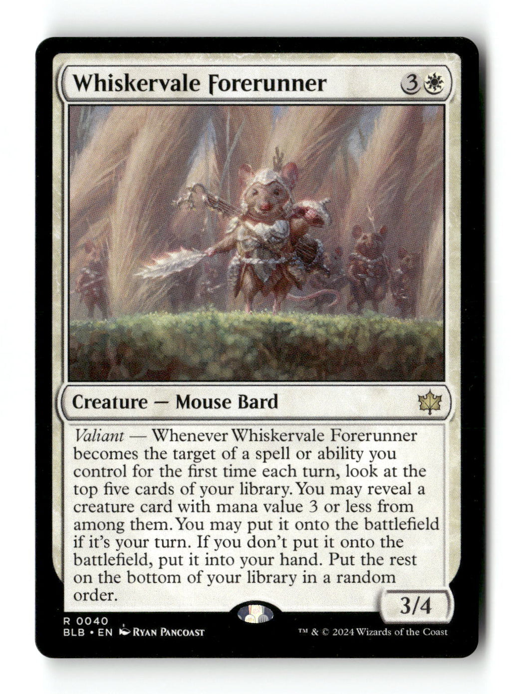 Whiskervale Forerunner
