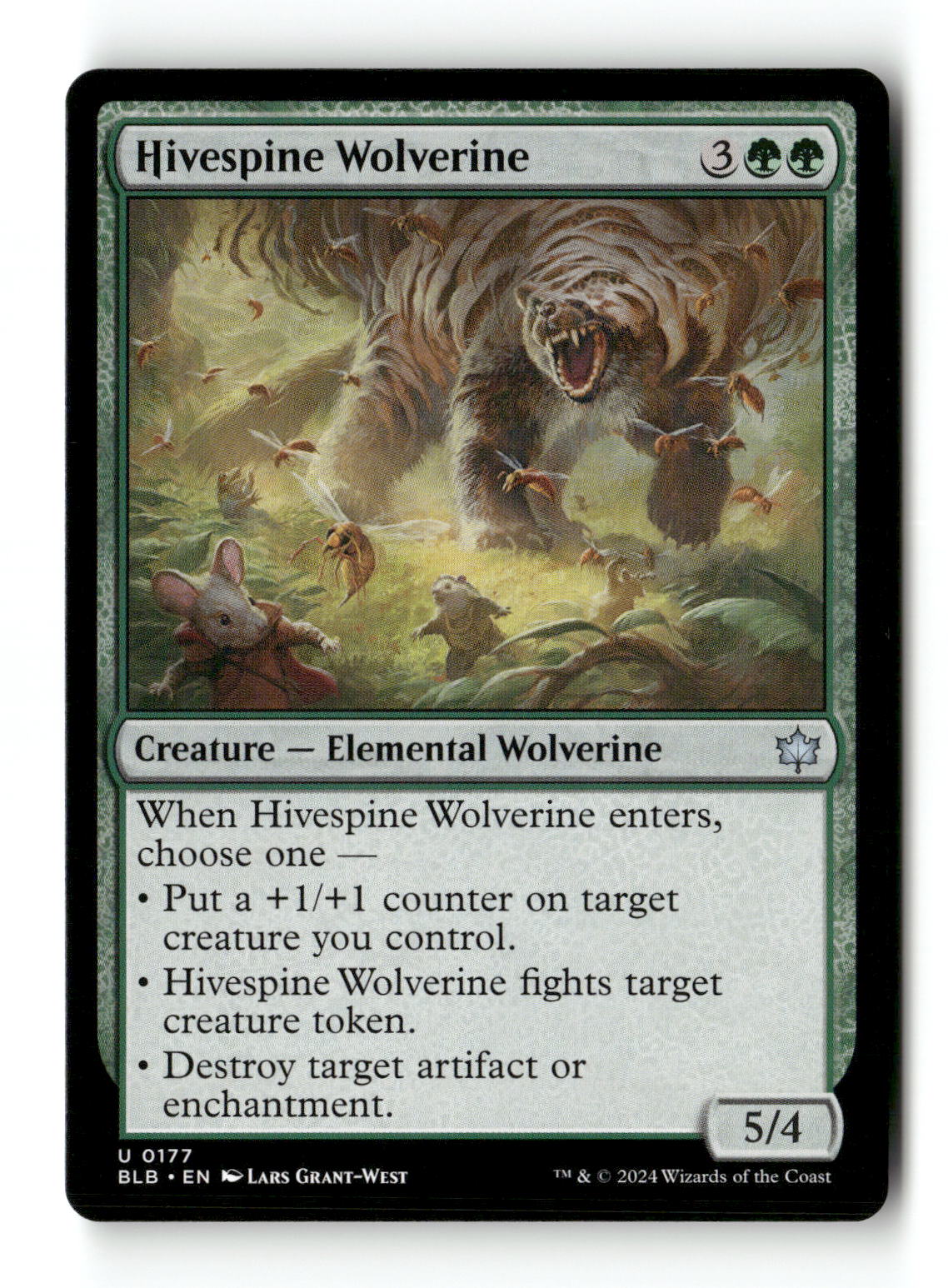 Hivespine Wolverine
