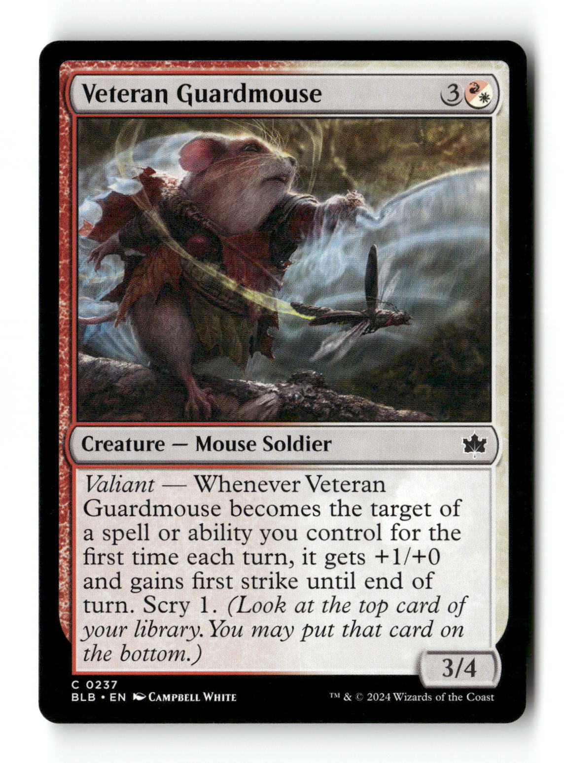Veteran Guardmouse