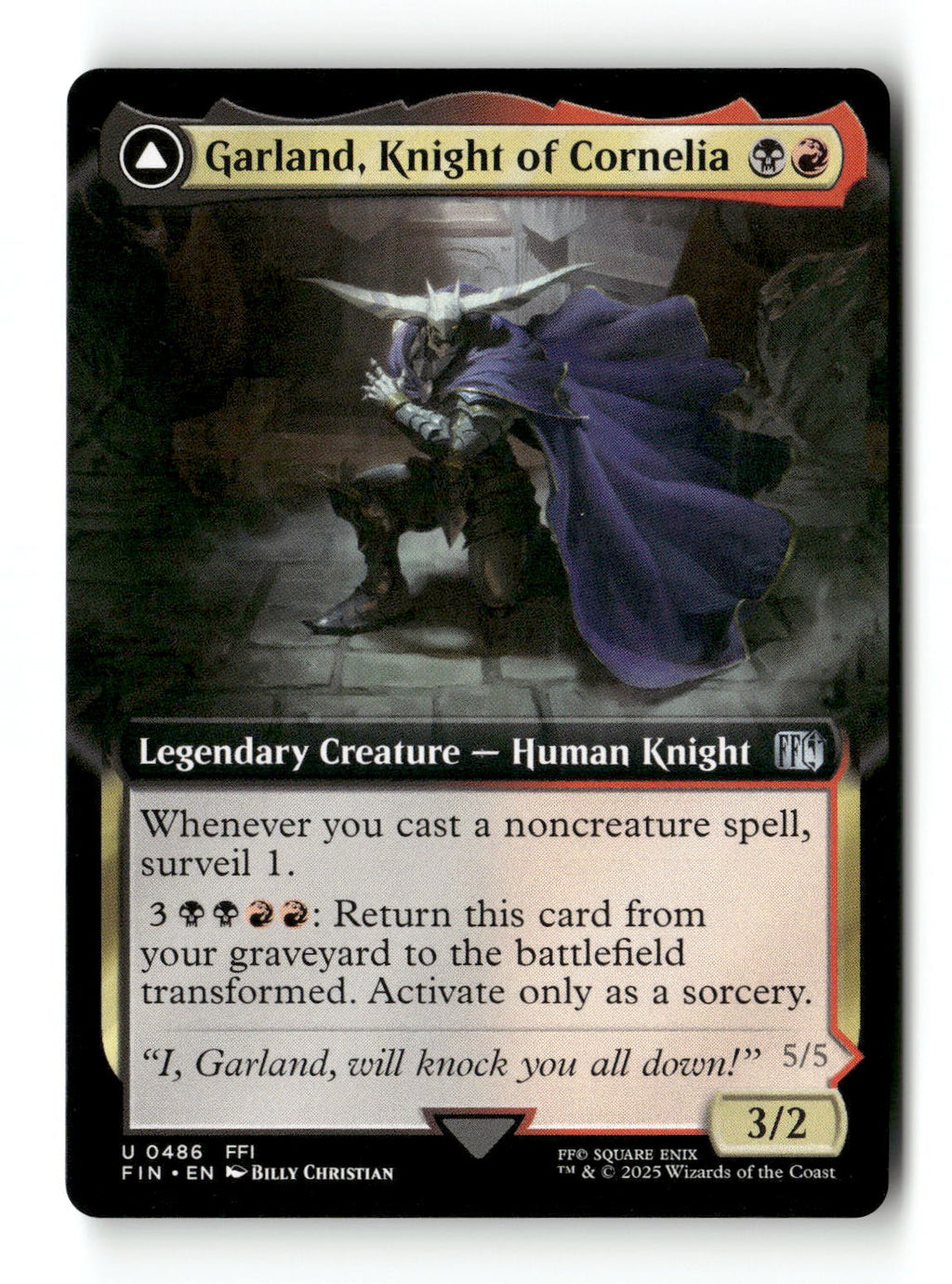 Garland, Knight of Cornelia (Extended Art)