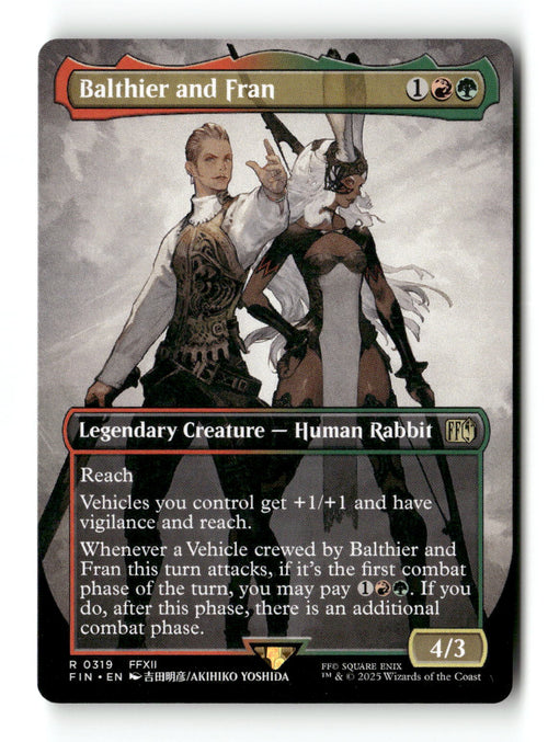 Balthier and Fran (0319) (Borderless)