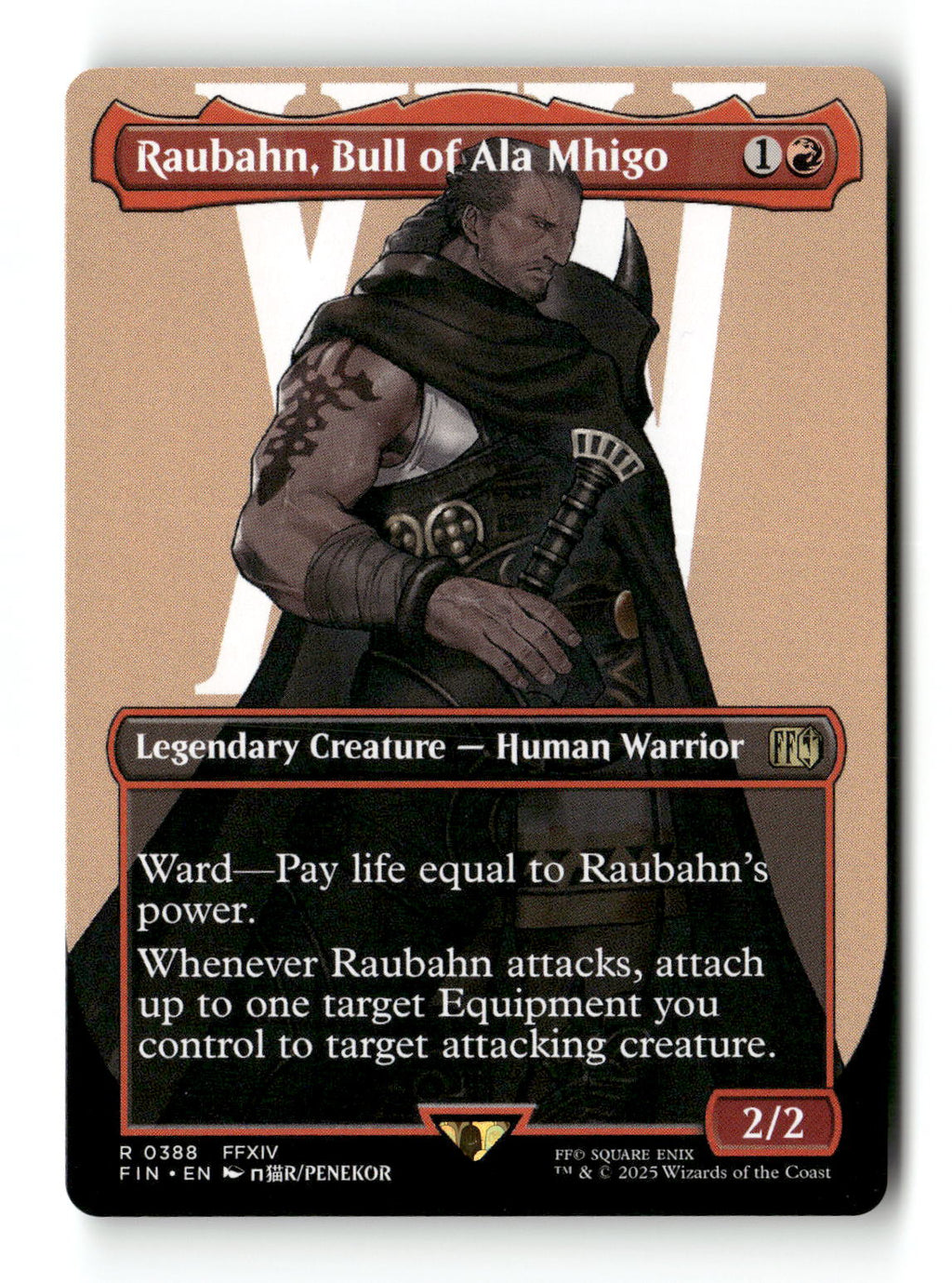 Raubahn, Bull of Ala Mhigo (Borderless)