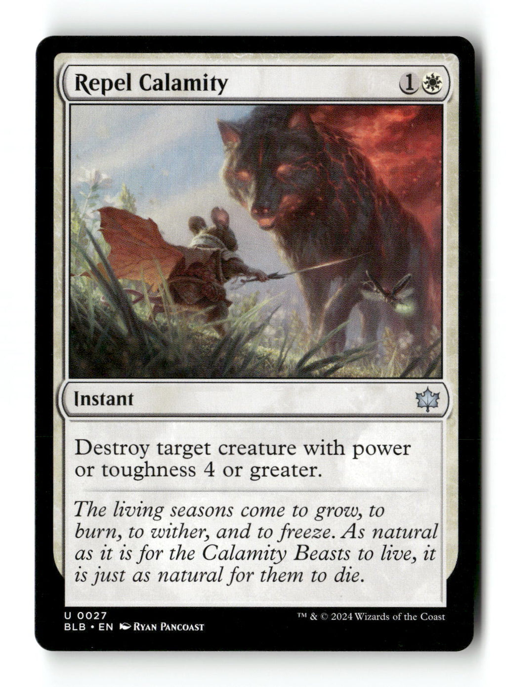 Repel Calamity