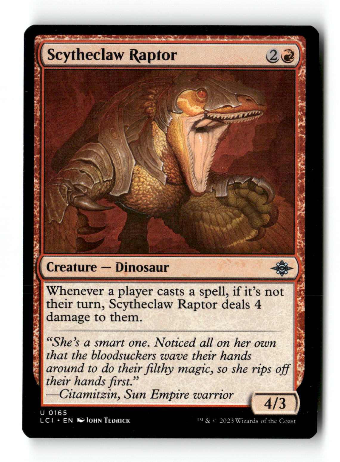 Scytheclaw Raptor