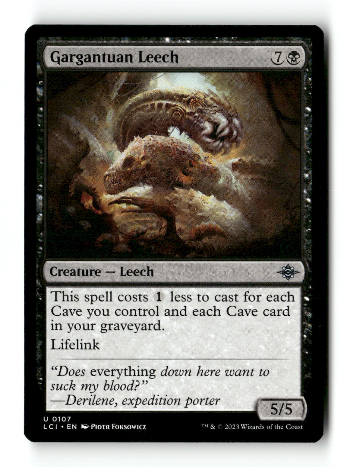 Gargantuan Leech