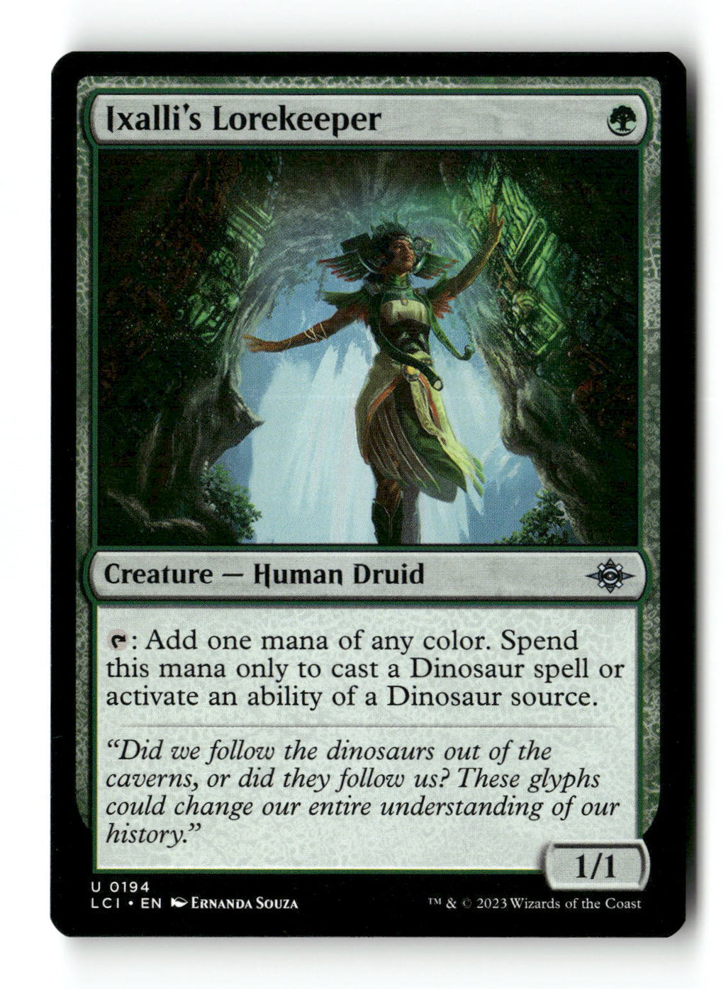 Ixalli's Lorekeeper