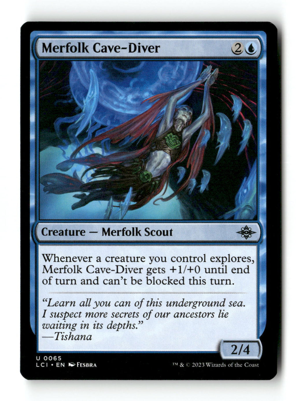 Merfolk Cave-Diver