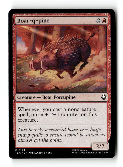 Boar-q-pine