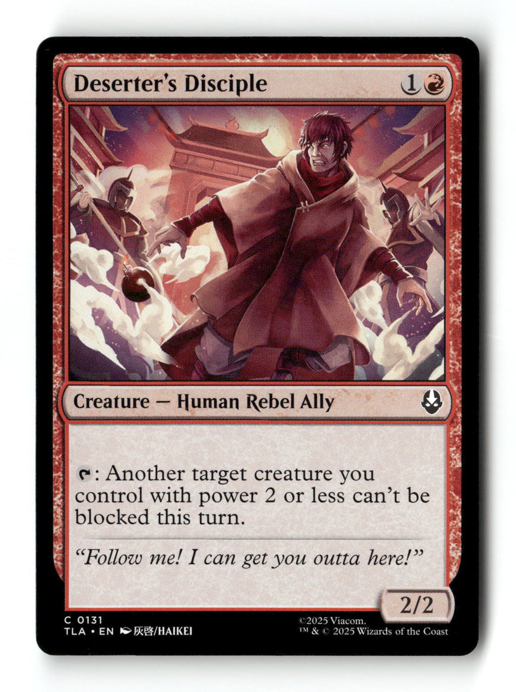 Deserter's Disciple