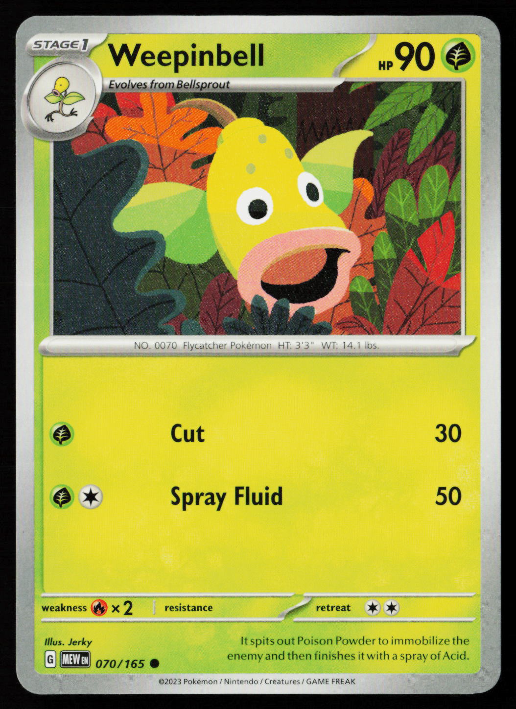 Weepinbell