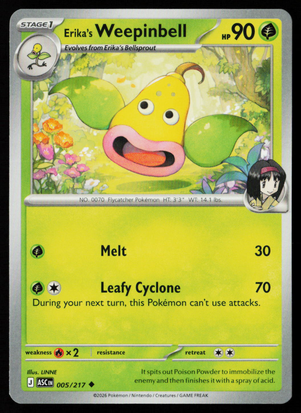 Erika's Weepinbell
