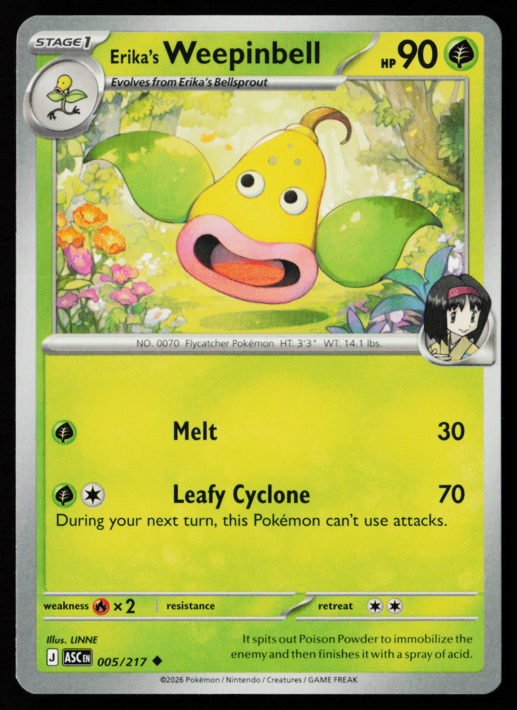 Erika's Weepinbell
