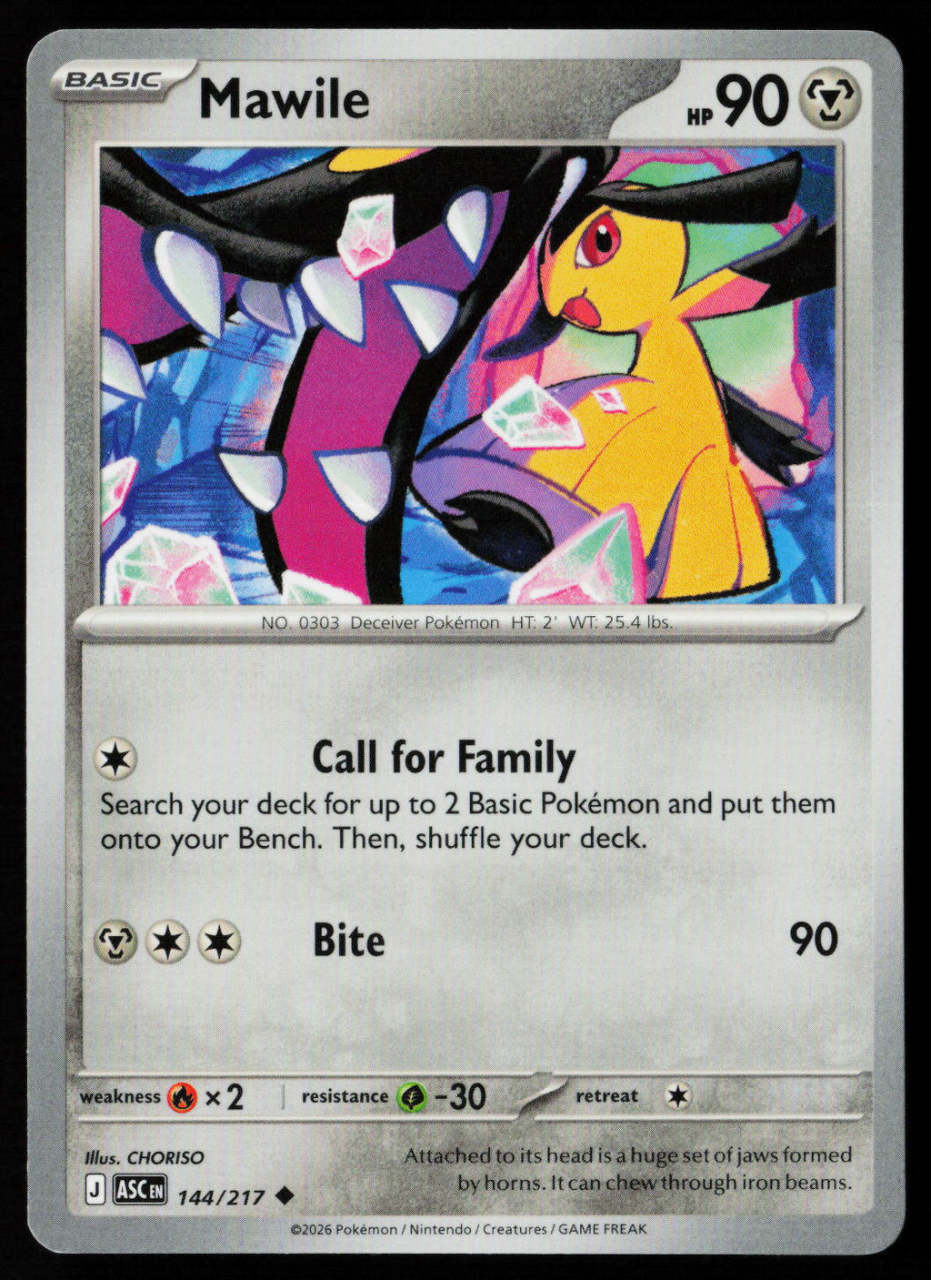 Mawile - 144/217