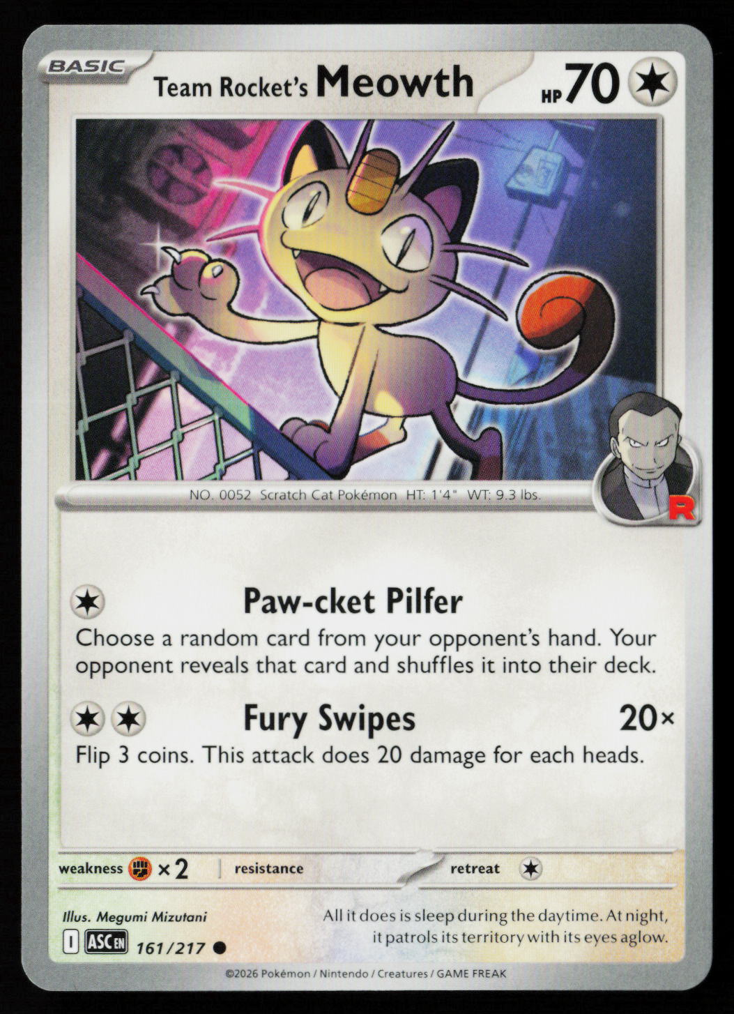 Team Rocket's Meowth