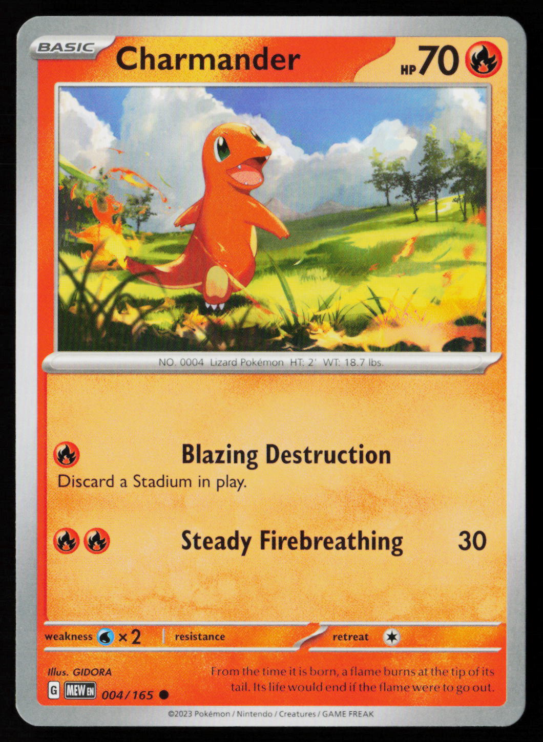 Charmander - 004/165